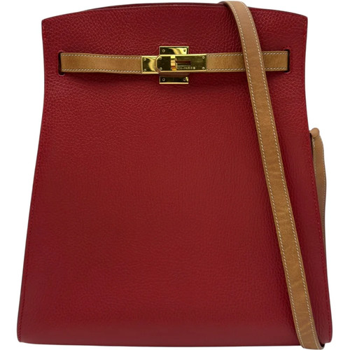 HERMES Kelly Sport GM Shoulder Bag A Stamp #OKB899