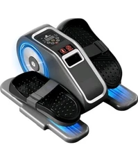 Under Desk Elliptical Machine Portable Pedal Ellipse Leg Exerciser LCD Display