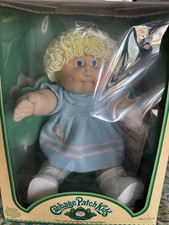 Cabbage Patch Kids 16 Doll Blonde Curly Hair ...