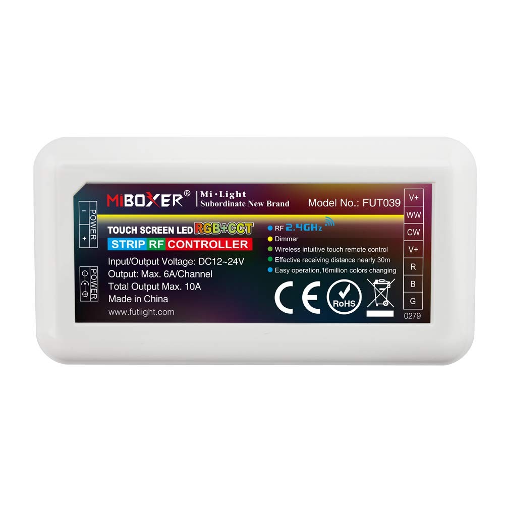 Contrôleur sans fil MiBoxer FUT039 pour synchroniser vos rubans LED sans changer de câblage