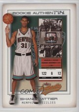 2001-02 Fleer Authentix Rookie Front Row 26/100 Shane Battier #111 3c7
