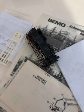 Bemo H0e - modellino artigianale in ottone locomotiva a vapore BR 99 193