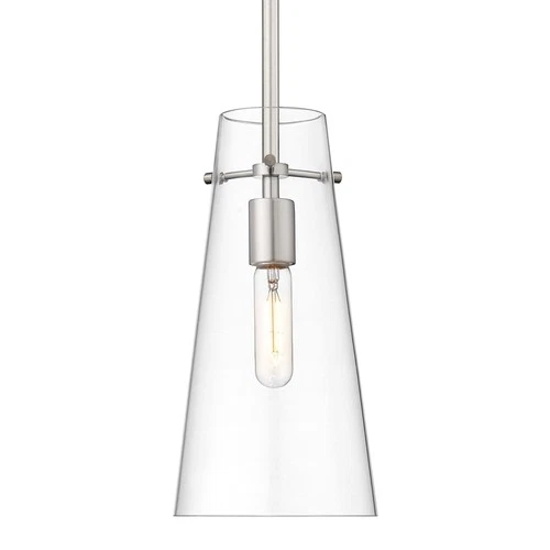 Z-Lite 7508P-ROD Kira 7"W Mini Pendant - Nickel - Picture 1 of 12