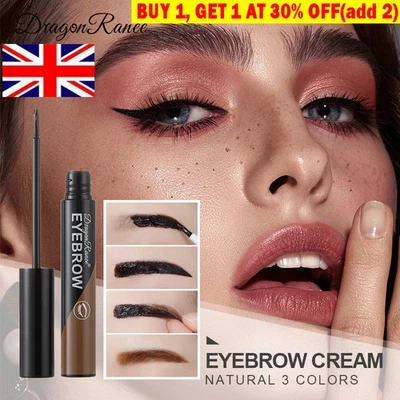 DRAGONRANEE Tatoo Brow Easy Peel off Tint Gel Eyebrow Tint Peel Tattoo *3 SHADES*