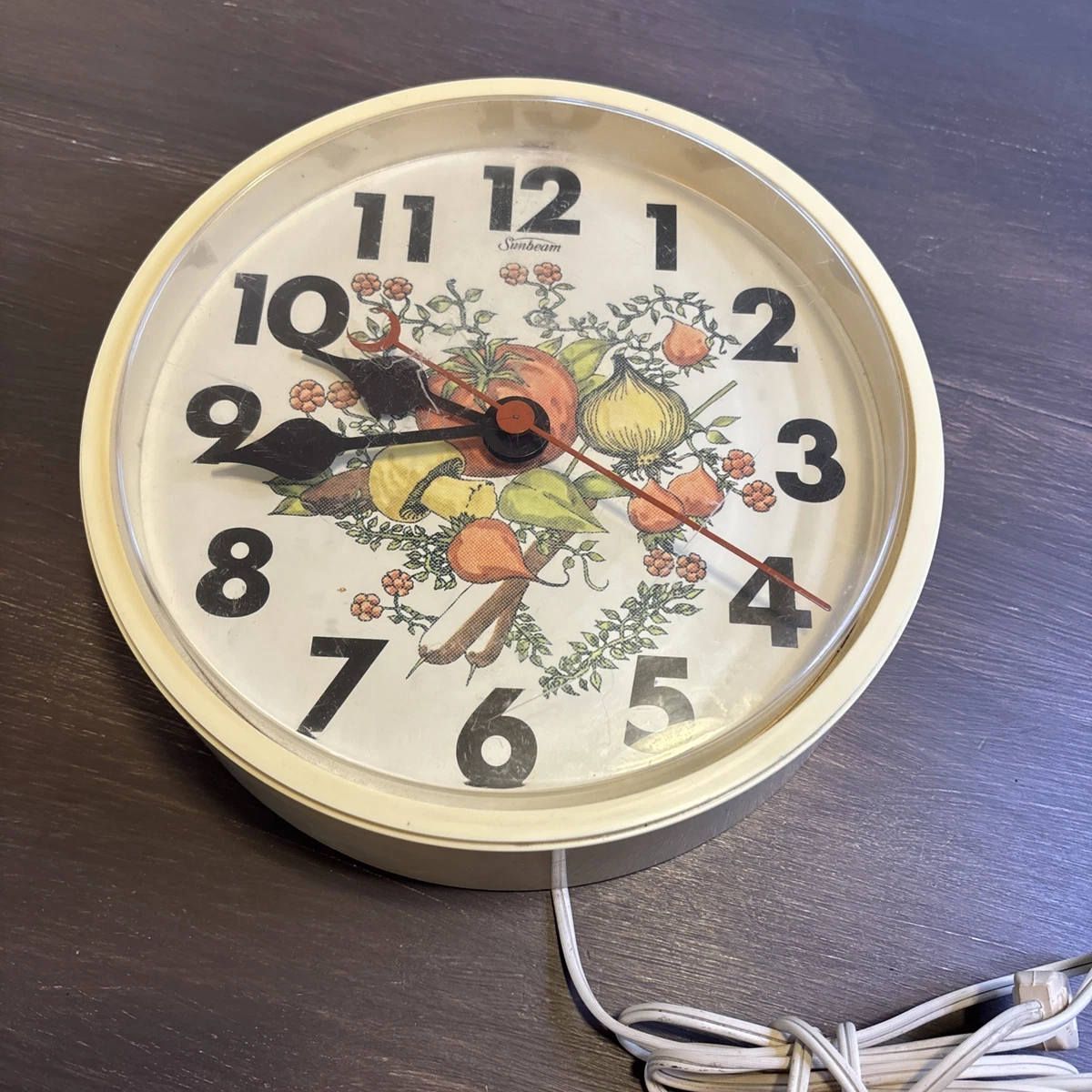 ゆう　　Sunbeamアメリカンヴィンテージ時計1950〜1970年代 Vintage Sunbeam Wall Clock In Collectible Wall Clocks (1970-Now