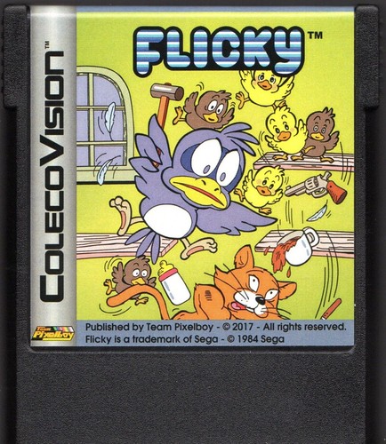 FLICKY for Colecovision ADAM Cartridge. NEW - No SGM needed - Picture 3 of 3