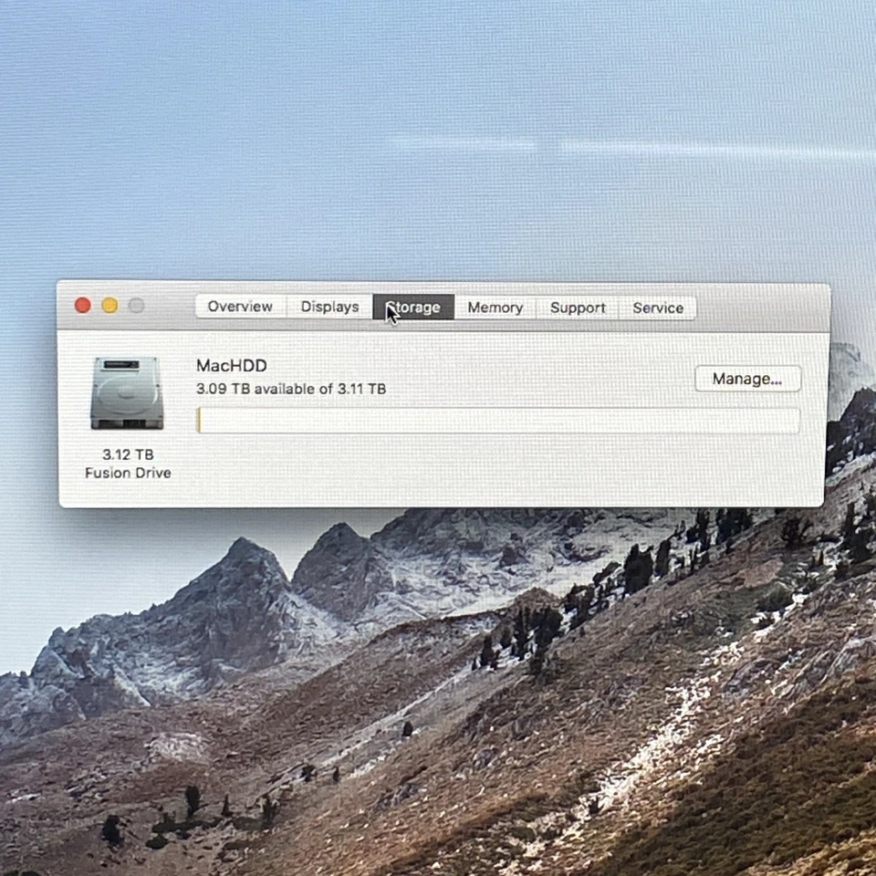 Apple A1419 iMac 2012 27" 3.2GHz i5 32GB RAM 3TB Fusion os10.13.6 - Image 4 of 4