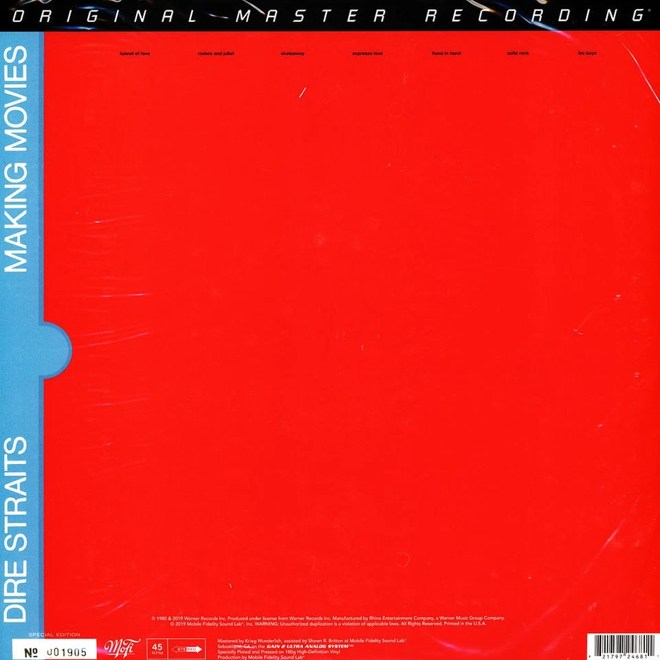 Dire Straits - Making Movies (Vinyl 2LP - 2019 - US - Original) - Bild 2 von 2
