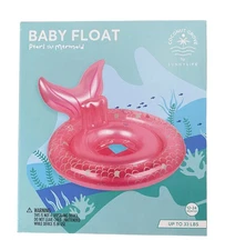 Coconut Grove  Baby Girl Swimming Pool Water Float Pink Mermaid New In Box