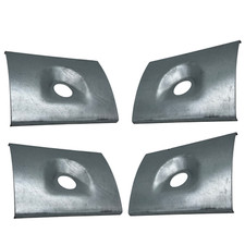 4x Mercedes S-Klasse W220 Reparaturblech Wagenheberaufnahme