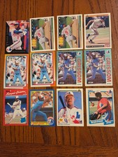 Marquis Grissom Rookie Baseball Card Lot (6) plus 6 more Grissom cards
