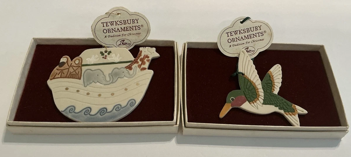 Christmas Porcelain Bird Collectible Holiday & Seasonal Ornaments