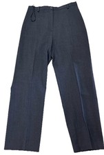 Ralph Lauren Size 10 Charcoal Gray Wool Dress Pants Business Work