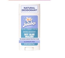 Jukebox by Dr. Squatch Sky Blue Malibu Aluminum-Free 72-Hour Deodorant 2.65 oz