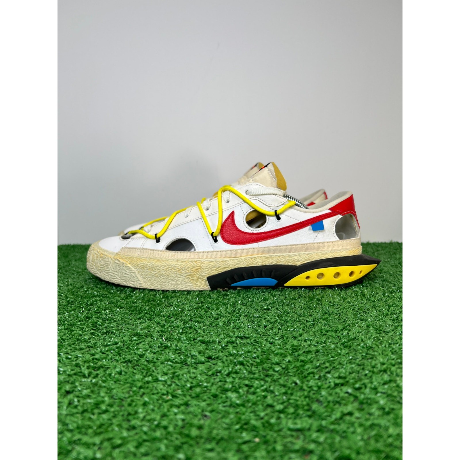 Nike Blazer Low x Off-White University Red DH7863-100 SZ 11