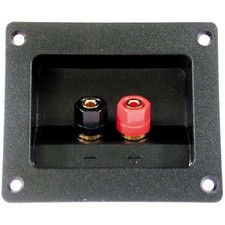 Vaschetta porta terminali a vite banana da incasso contatti dorati isolati morse