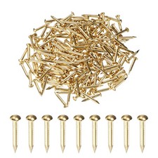 F&uuml;r 200er Pack kleine Messingn&auml;gel 1,5x12 mm mit Rundkopf