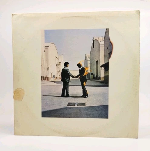 Pink Floyd - Wish You Were Here LP (1975) UK 1st Press SHVL 814 - NO INNER SLEEV