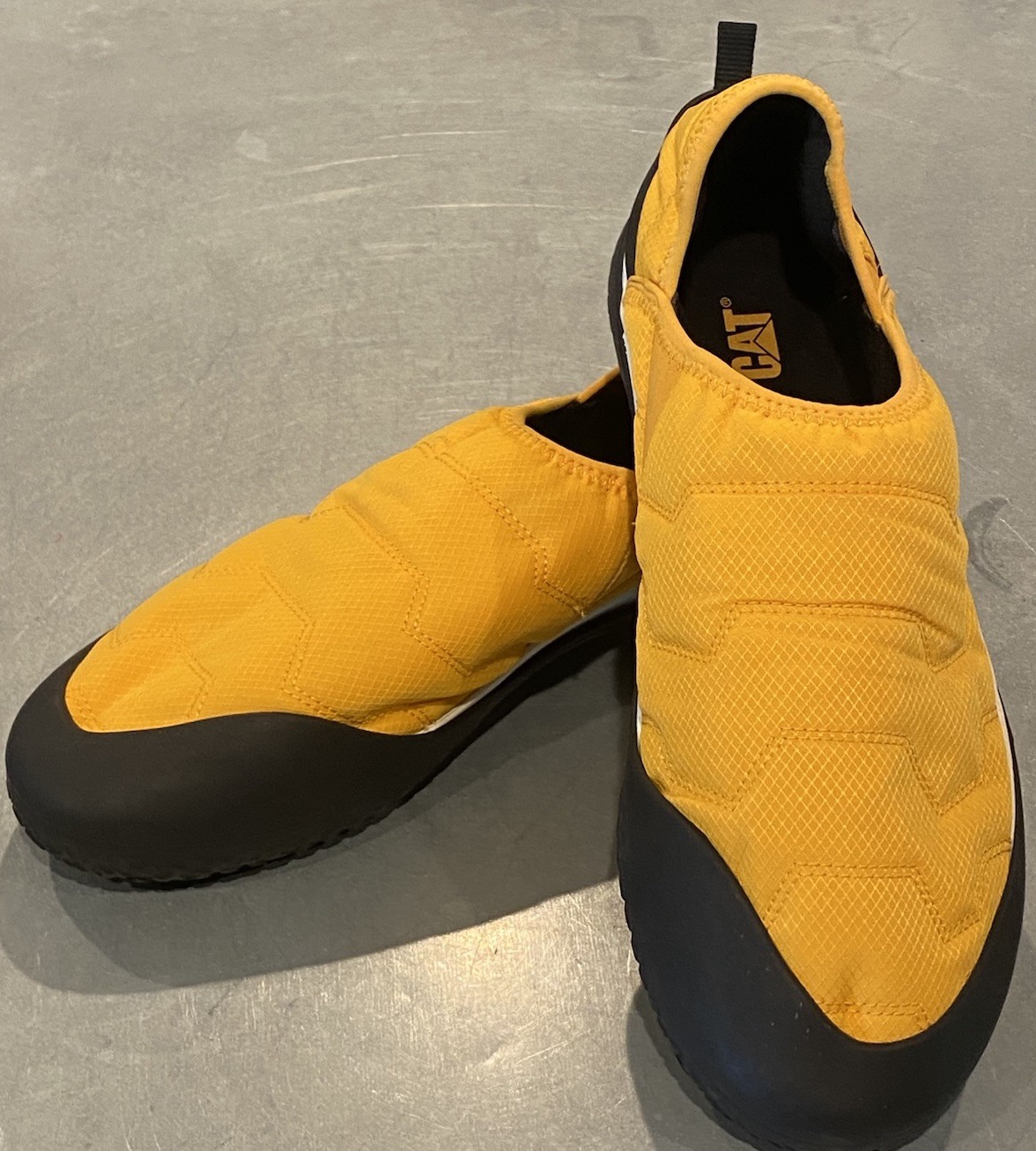 PANTOFOLA D’ORO Scarpe Gatto Uomo Crossover Slip On Sneaker Caterpillar Giallo Taglia 13 ��
