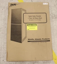 NEW Middle Atlantic SPN-44-312 44U Rack Side Panel Kit Server Black w/ Hardware 