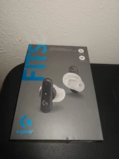 Logitech G FITS True Wireless Gaming Earbuds, Lightspeed, Bluetooth, UNUSED 