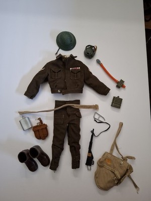 Vintage 1960's G.I. Joe SOTW British Commando Accessories Set