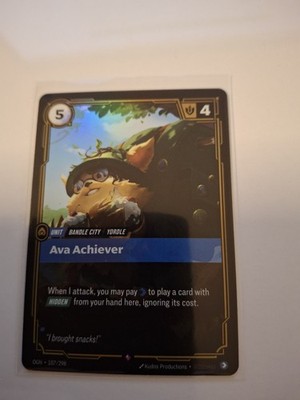 Ava Achiever Riftbound League of Legends NM English 107/298