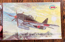1/72 MPM Kawanischi N1K1 George WWII Japanese Fighter Aircraft