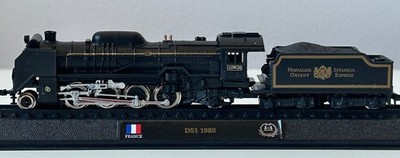 D51 Orient Express 1988 Französische Lokomotive Modell Spielzeug Diecast Amercom 1:160 (N)