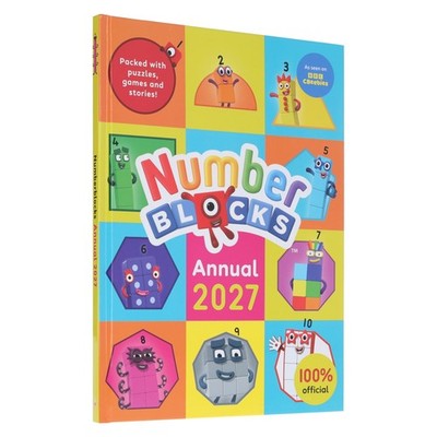 Numberblocks Annual 2027: Packed with Puzzles, Games and Stories! - Ages 3-5 -HB