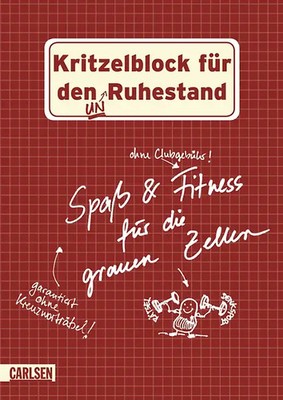 Kritzelblock für den Ruhestand ZUSTAND SEHR GUT