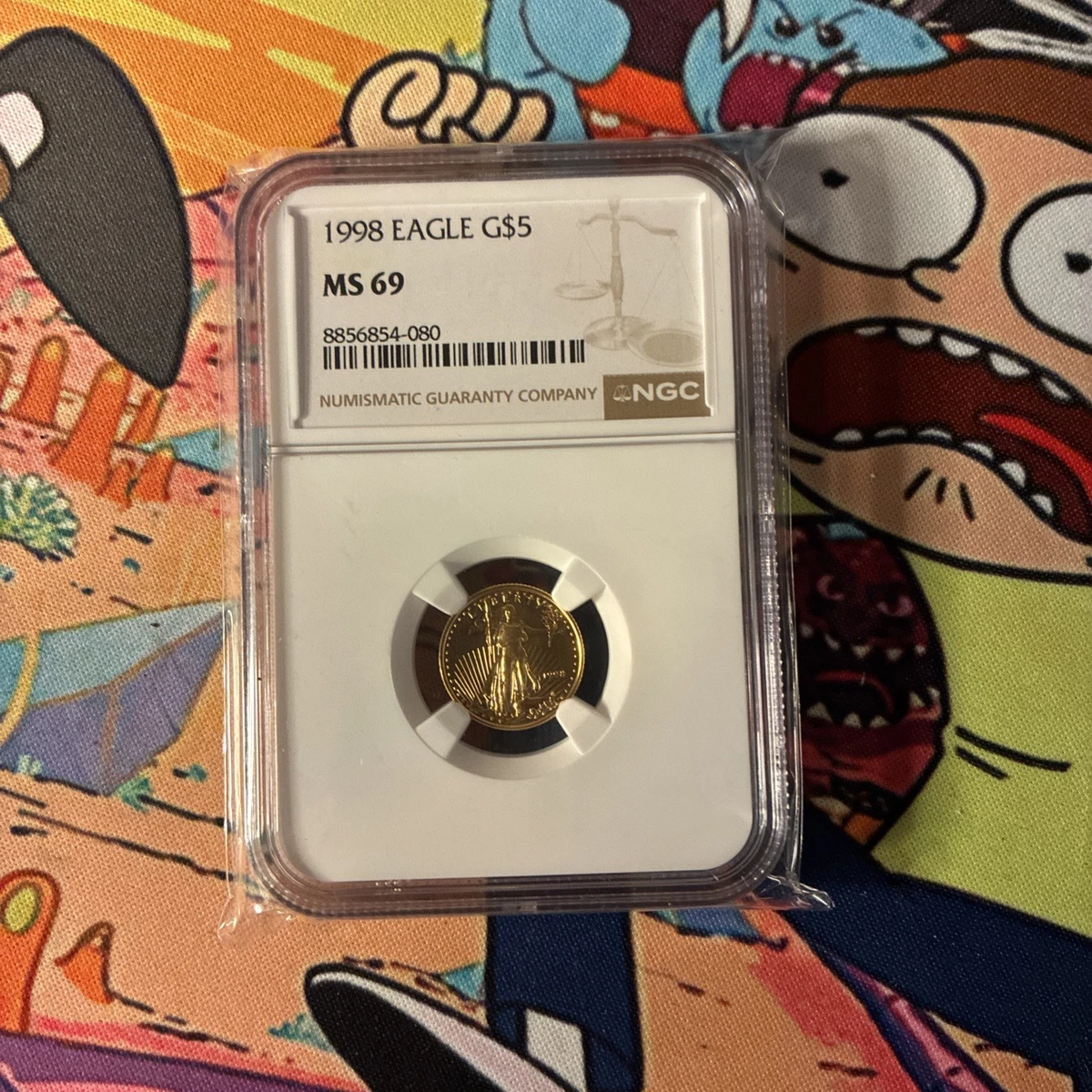 American Eagle NGC Certified Gold Bullion Coins Grade MS 69 1/10