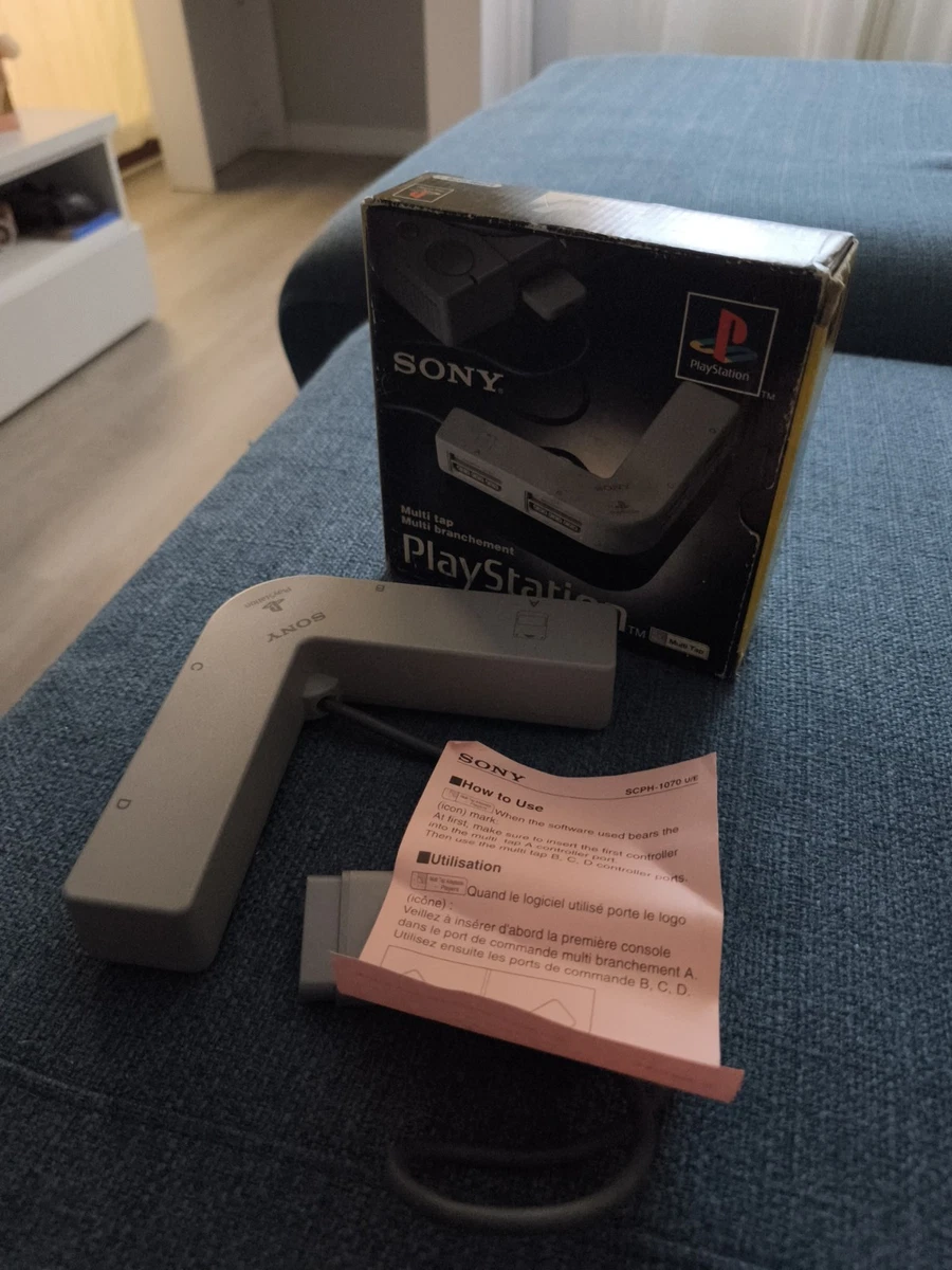 SONY PS1 PLAYSTATION 1 MULTI GRIP CAJA RAMIFICACIÓN ORIGINAL SCPH-1070
