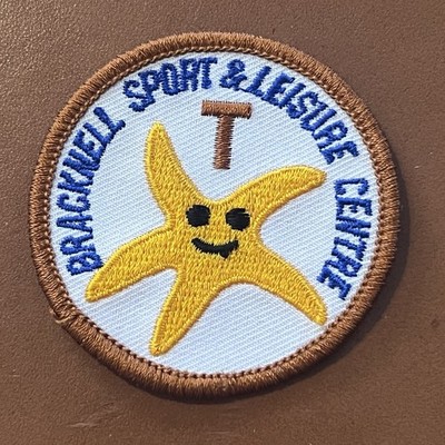 Bracknell Sport & Leisure Centre Patch - 2.25 x 2.25 inches - Starfish