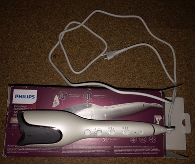 Philips 8000  BHB878/00 automatischer Lockenstab - Weiß, wie neu