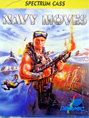 SINCLAIR ZX SPECTRUM -- NAVY MOVES (DINAMIC)
