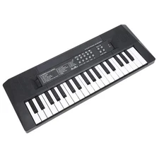 Electric Piano, 37 Keys Rechargeable Piano Keyboard, Portable Size, Dual Powe...