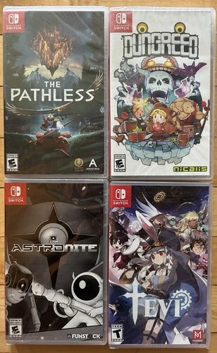 Nintendo Switch game BUNDLE💫Brand new & Sealed - ‘Metroidvania’ / Action lot