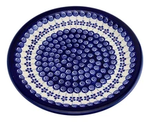 Polish Pottery Dinner Plate 10.75" Zaklady Boleslawiec Ceramic Dinnerware