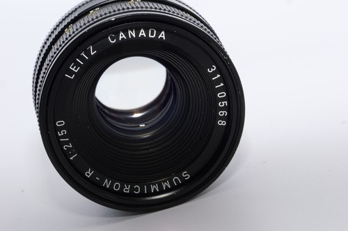 Leica Summicron-R 50mm F2 Lens. Germany. 3 CAM. Built In Hood. CLA'D! AS-IS! - Picture 6 of 24