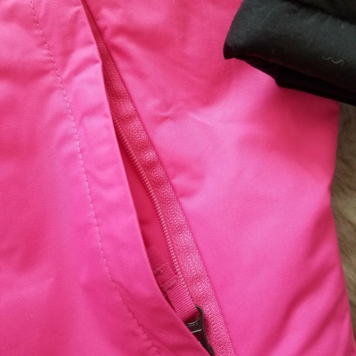 COLUMBIA Overlook Drive Girls Puffer Winter Jacket Pink/Black Size L (14-16) NEW - Picture 4 of 14