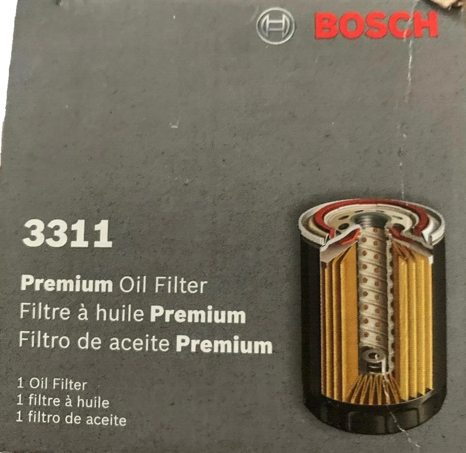 Filtro de aceite de motor Bosch 3311 nuevo Foto 3 de 3