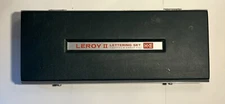 Vtg.Drafting Lettering set, Keuffel &Esser Co. Leroy 2 Lettering Set