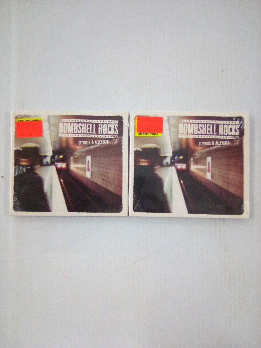 洋楽 Bombshell rocks/cityrats&alleycats Lot Of 2 NEW CD Bombshell Rocks: City Rats & Alley Cats New