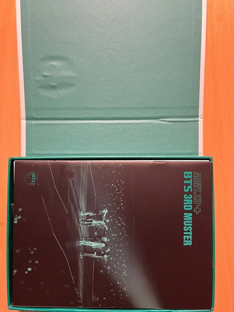 BTS 3rd MUSTER Blu-ray Jungkook Standing Paper2CD+16p Booklet Opened Box  K-POP