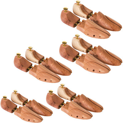 Shoe Stretcher Pair Boot Trees Cedar Wood Leather Care Mens Ladies Foot  Size UK