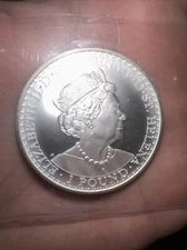 2020 St. Helena 1 oz Silver Una and the Lion Coin BU Only 5K Minted