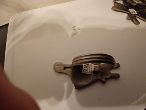 4 anelli tovagliolo carriola in metallo DII vintage - Foto 3 di 4