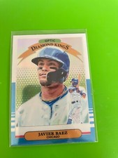 2019 Donruss Optic Diamond Kings Carolina Blue &White Prizm Javier Baez #22{24C8