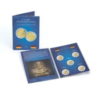 MüNzkarte FüR 5 Dt. 2-Euro-GedenkmüNzen 1275. Geburtstag Karl Der GroßE (Jg. 202